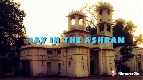 a day in the ashram